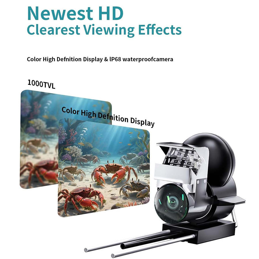 FOURQ Handheld 1080P 4.3'' LCD - đánh giá và giá Fish Finder Portable