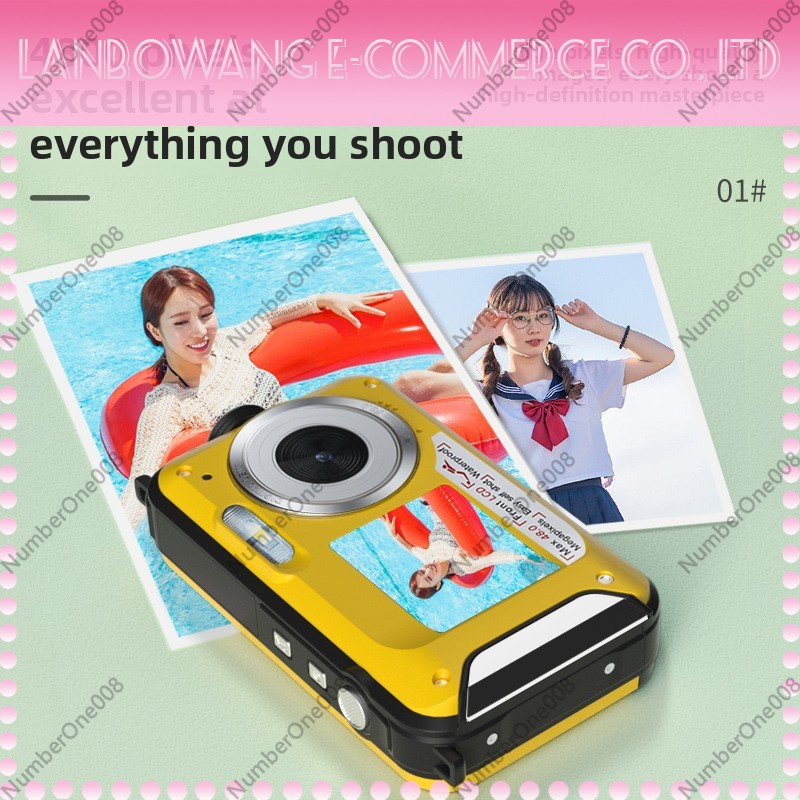 Dual Screen Waterproof Action  - đánh giá và giá Underwater Camera