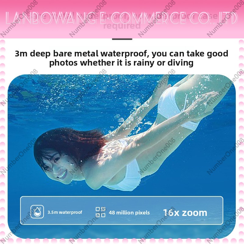 Dual Screen Waterproof Action  - đánh giá và giá Underwater Camera